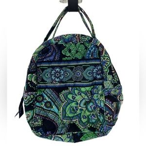 Vera Bradley Mini Backpack Style Insulated Lunch Bag Lunch Tote